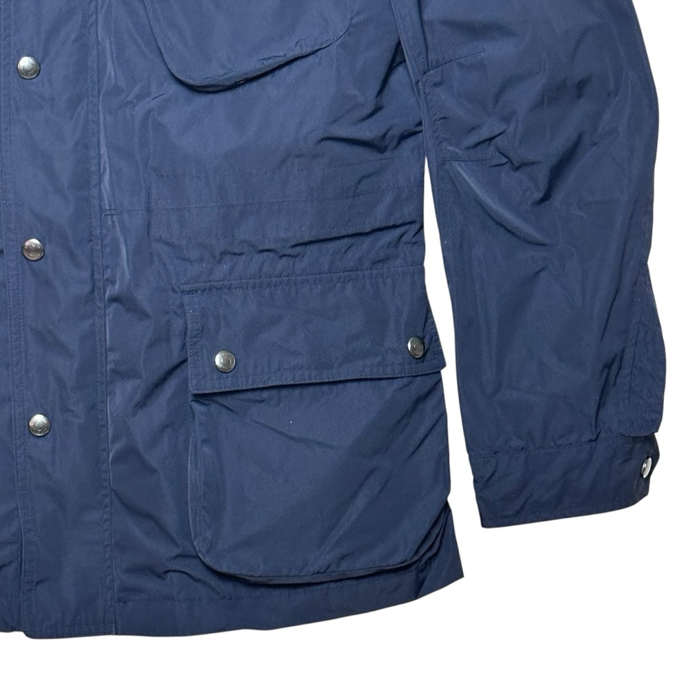 Hackett London Men’s Navy Velo-Speed Field Jacket Hood 4 Pocket Front Lined - Picture 5 of 15